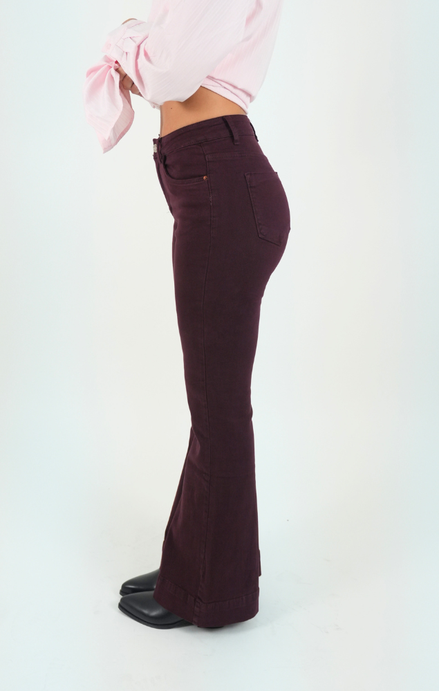 Jeans Ambra 2.0 bordeaux