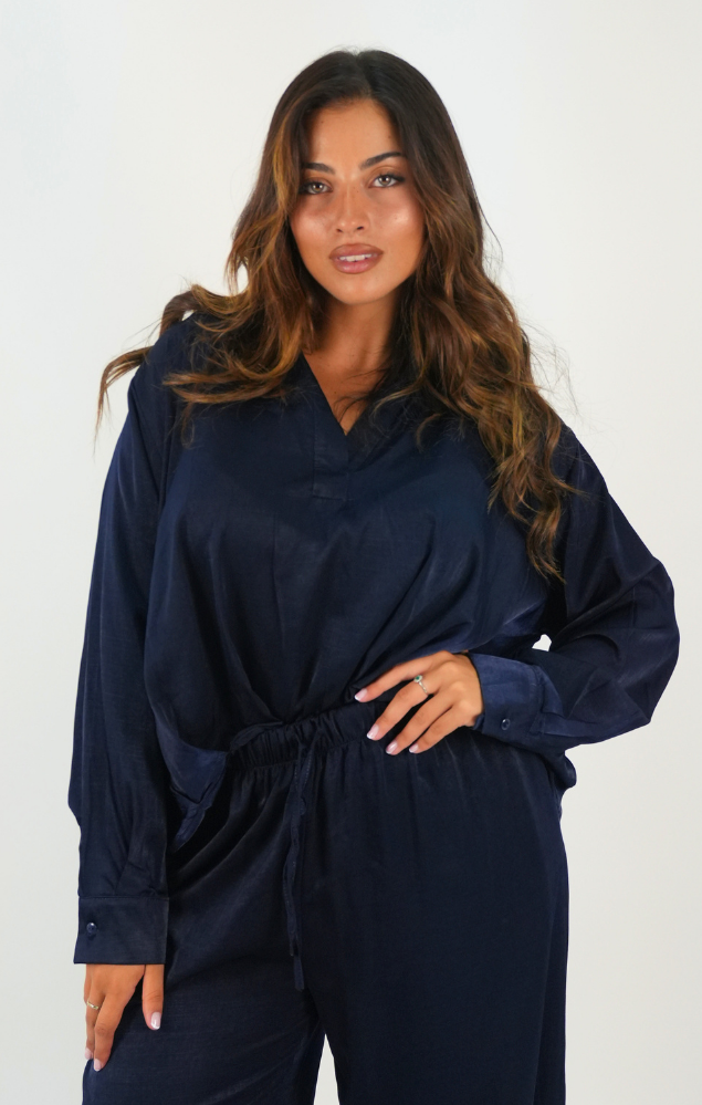 Blusa Chloe blu