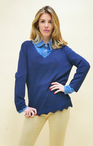 Maglia Lorella blu