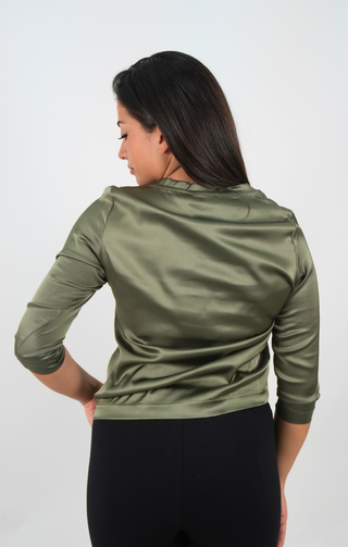 Blusa Rachele Verde militare