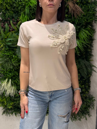 T-shirt Stella beige