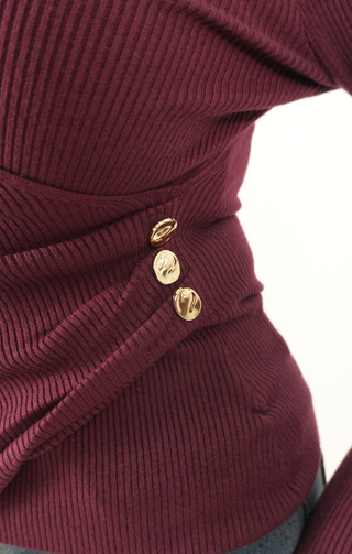 Maglia Ambra Bordeaux