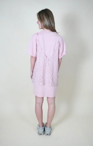 Abito Top rosa
