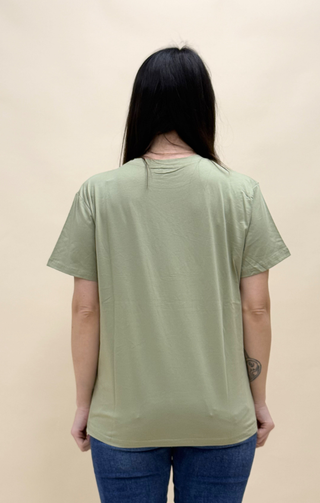 T-Shirt Zoe verde militare