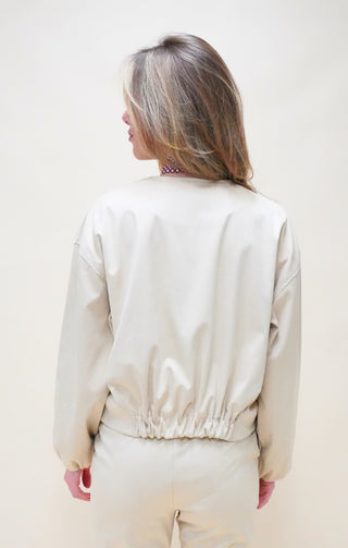 Bomber Daino beige