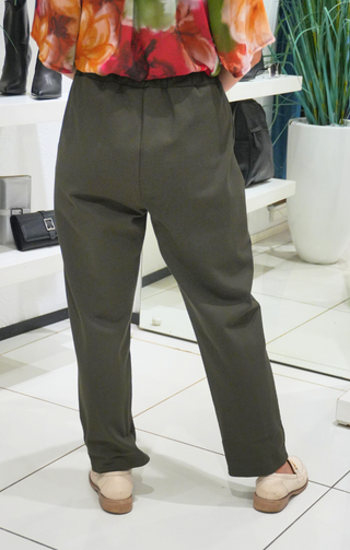 Pantalone Pop-trash verde militare