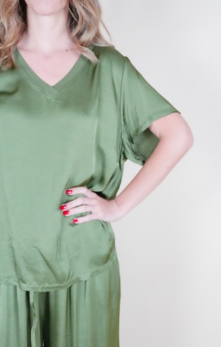 Maglia "over" Verde