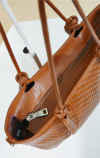 Borsa Amelie cammello
