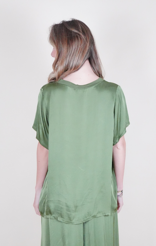Maglia "over" Verde