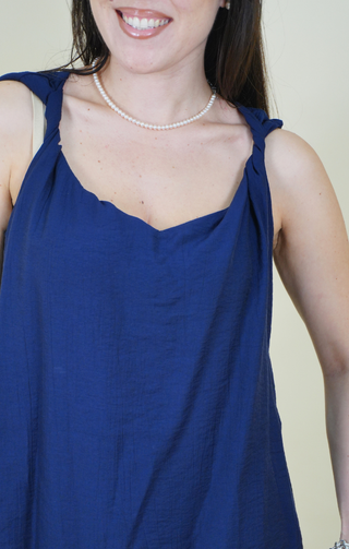 Top coordinato Kelly Blu
