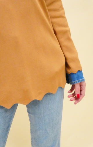 Maglia Lorella cammello