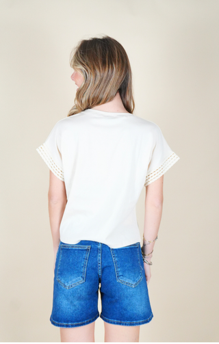 T-shirt Cristina bianca