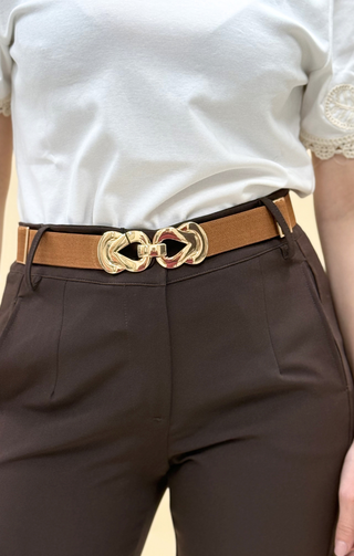 Cintura Clarissa cuoio