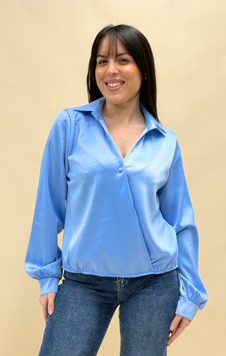 Blusa Sun azzurra