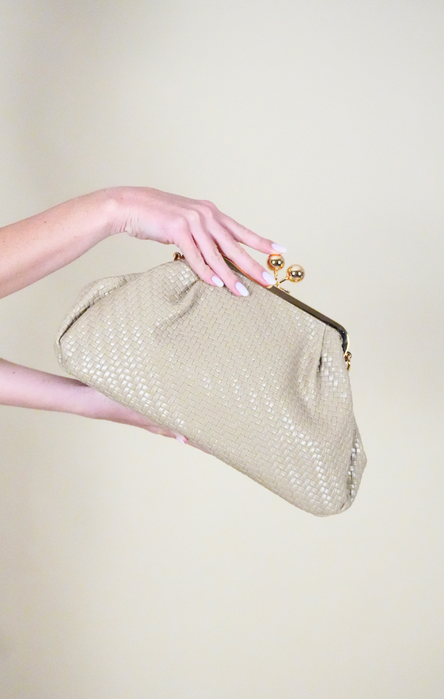 Borsa bottega beige