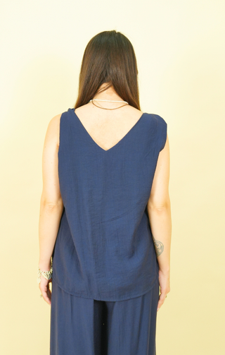 Top coordinato Kelly Blu