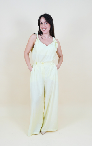 Pantalone coordinato Kelly Giallo