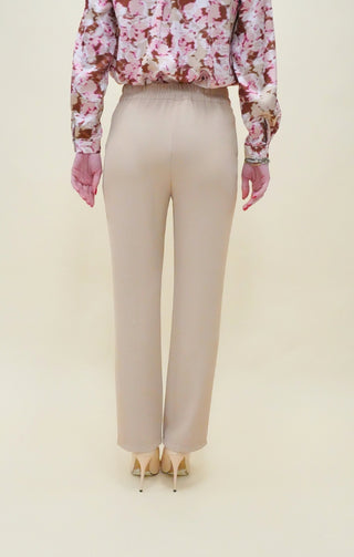 Pantalone dritto cammello