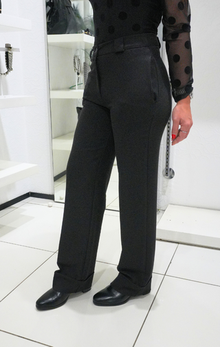 PANTALONE CLASSICO NERO