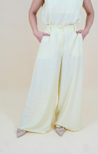 Pantalone coordinato Kelly Giallo