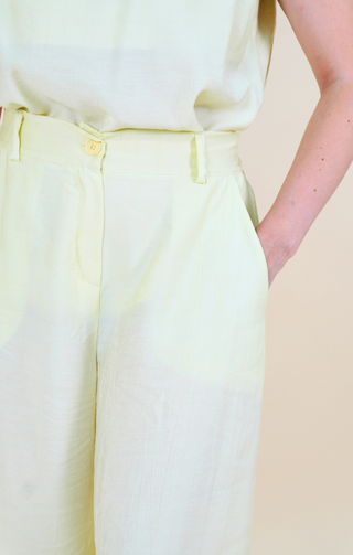 Pantalone coordinato Kelly Giallo