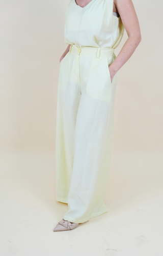 Pantalone coordinato Kelly Giallo