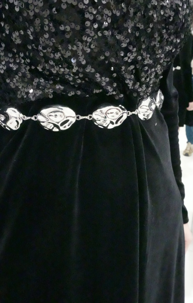 Cintura Zara argento