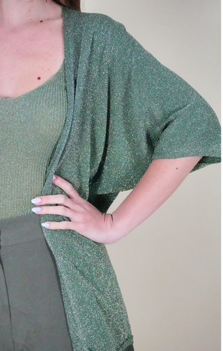 Cardigan Sole verde