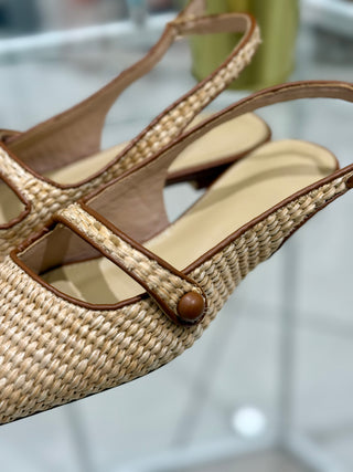 Ballerine in paglia