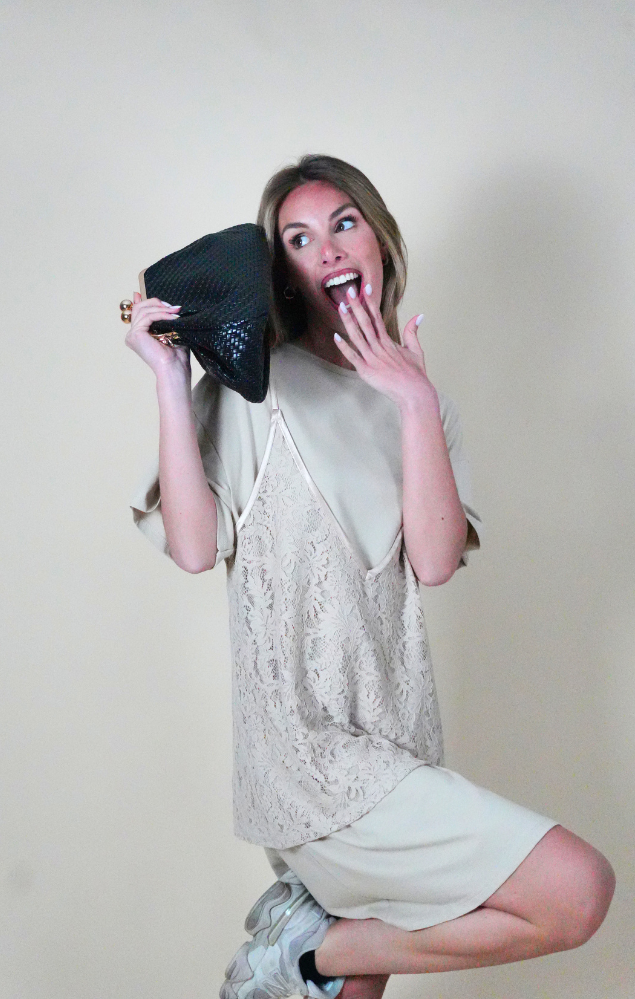 Abito Top beige