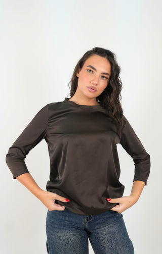 Blusa Rachele Marrone