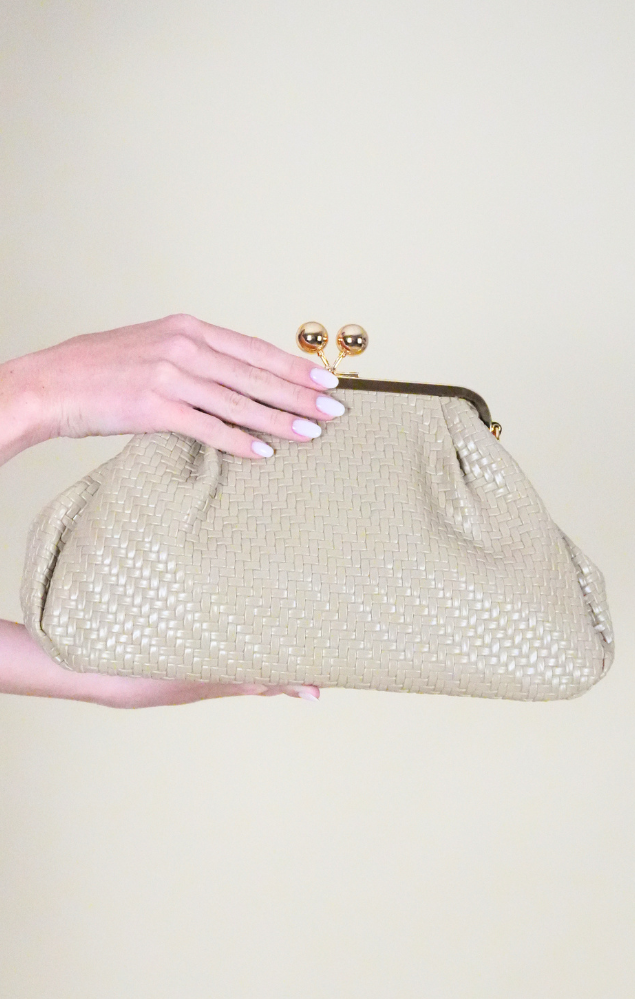Borsa bottega beige
