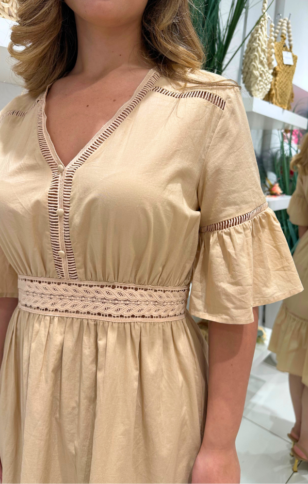 Abito Jasmine beige