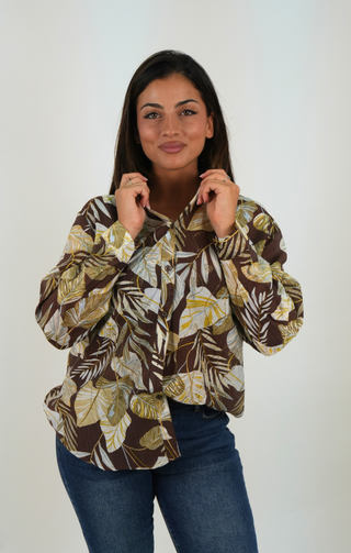 Camicia Kendra marrone