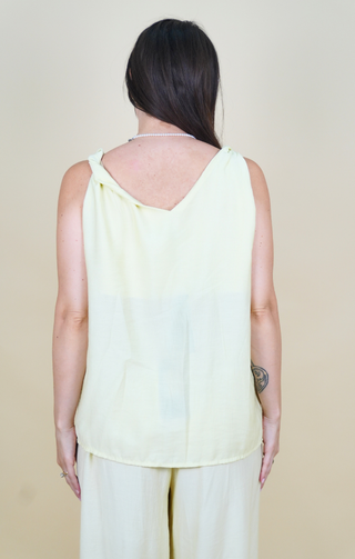Top coordinato Kelly Giallo