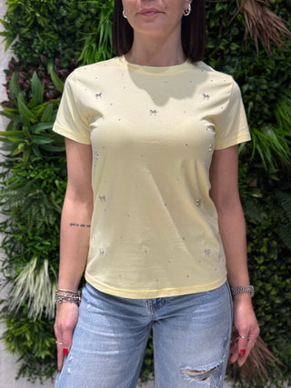T-shirt Alex gialla