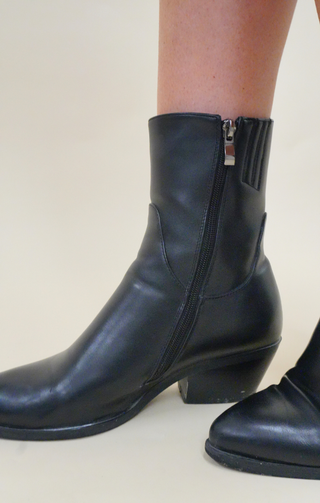 Camperos in eco-pelle nero