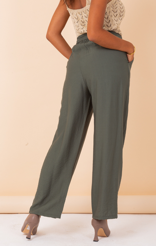 Pantalone in poly-viscosa