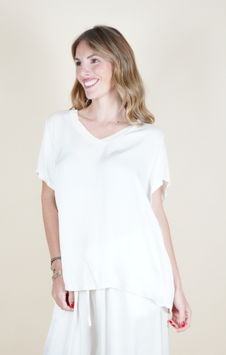 Maglia "over" Panna