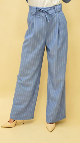Pantalone Clarissa azzurro