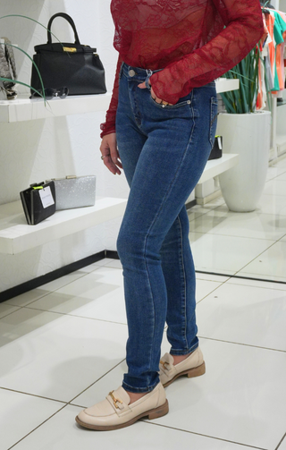 JEANS SLIM FIT BLU