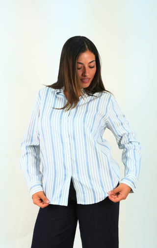 Camicia Laura celeste