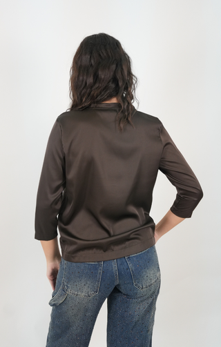 Blusa Rachele Marrone