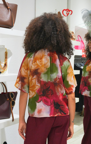 Blusa di georgette