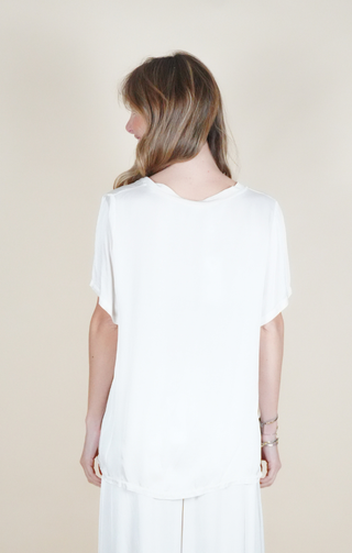 Maglia "over" Panna