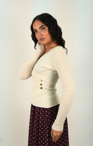 Maglia Ambra Panna