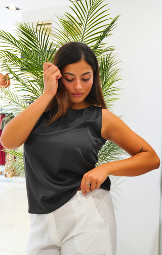 Top Assunta nero