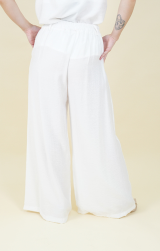 Pantalone coordinato Kelly Bianco