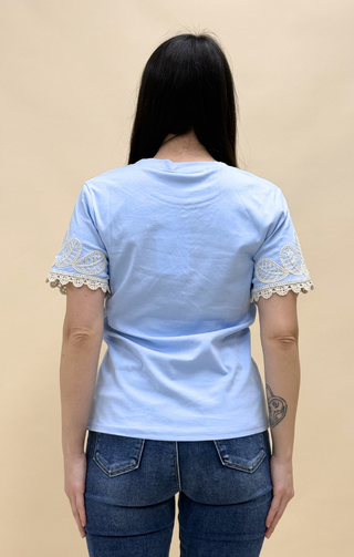 T-Shirt Isabel celeste