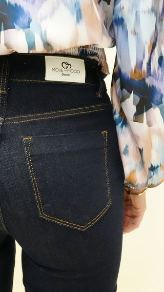 Jeans Ambra blu scuro